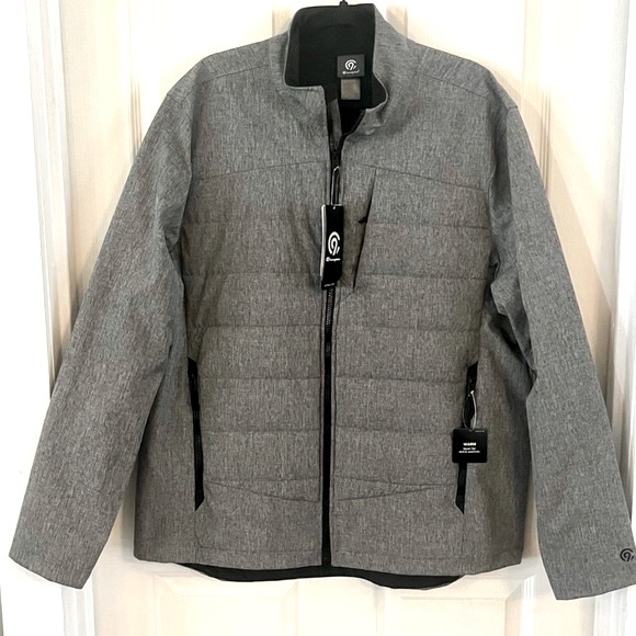 NWT Champion C9 Men's Size XL Puffer Jacket Lightweight Pockets Charcoal Gray - Picture 6 of 12